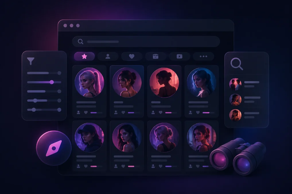 Find your next favorite creator